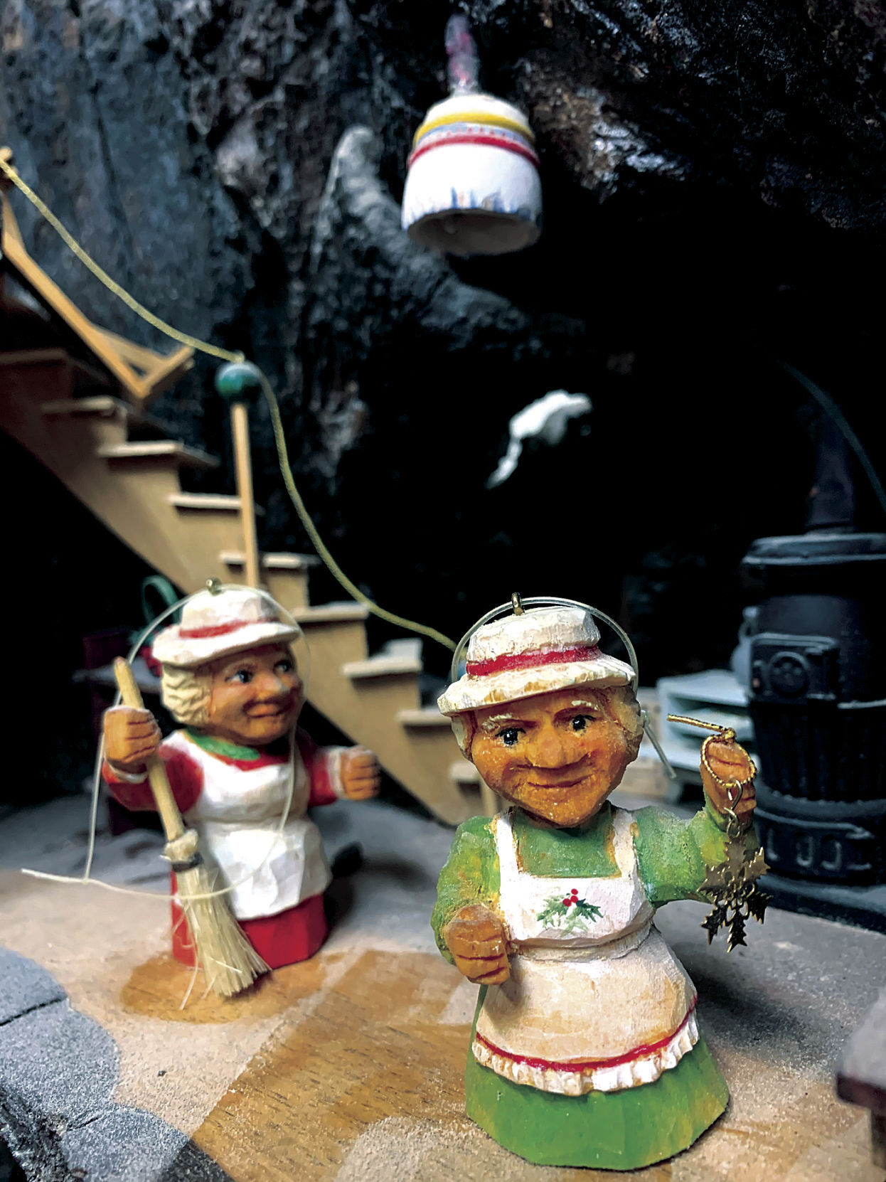 Elves in the stump